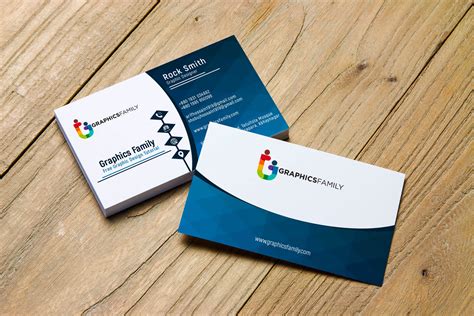 financial advisor business card design.